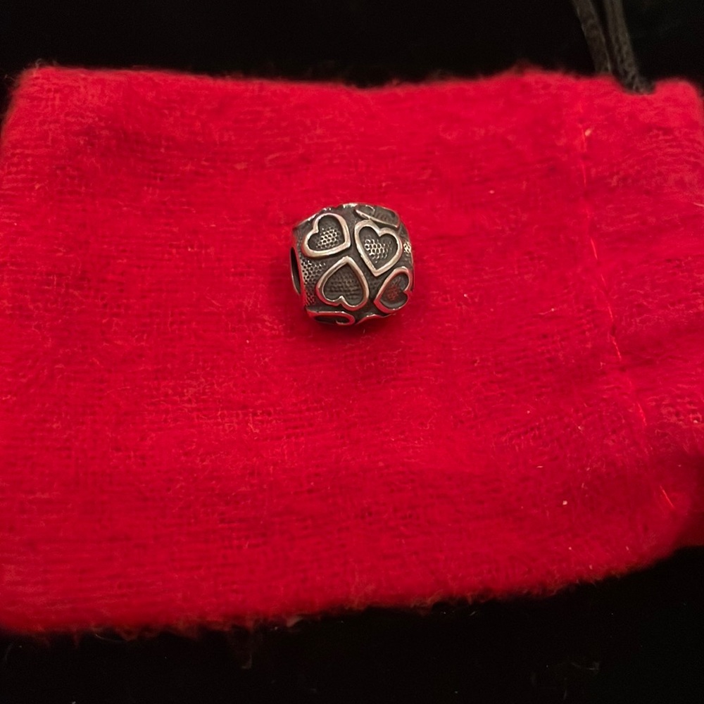 Heart barrel Pandora charm
